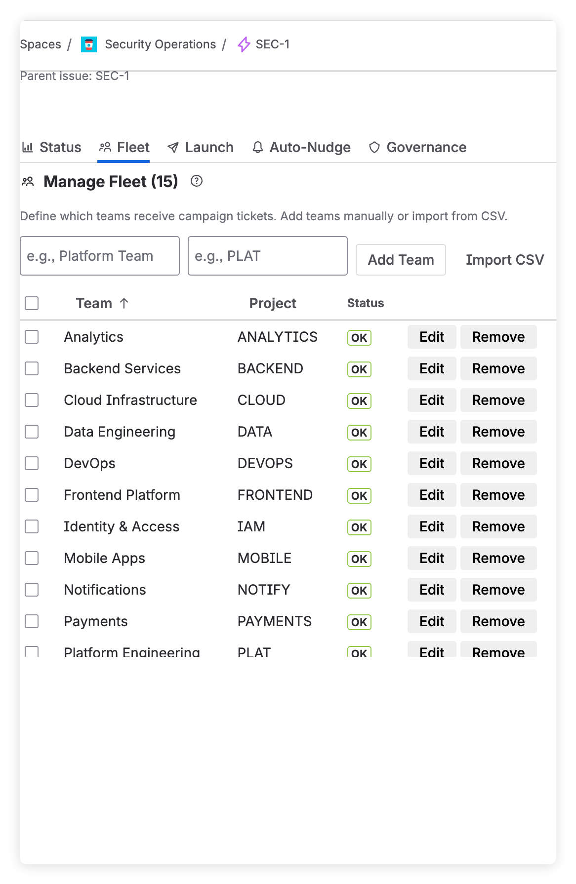 Armada Fleet Management